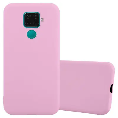 Cadorabo Case, združljiv s Huawei v Candy Pink - Zaščitni pokrov iz fleksibilnega silikona TPU