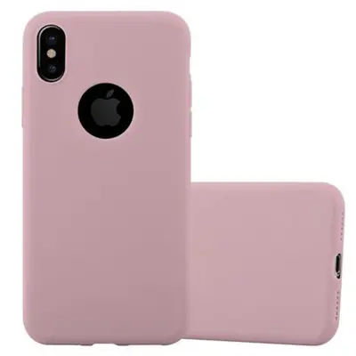 CADORABO Ohišje, združljiv z Apple v Candy Pink - Zaščitni pokrov iz fleksibilnega silikona TPU