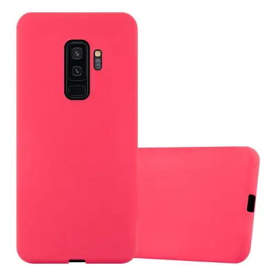 CADORABO Ohišje, združljiv s Samsungom v Frost Red - Zaščitni pokrov iz fleksibilnega silikona TPU