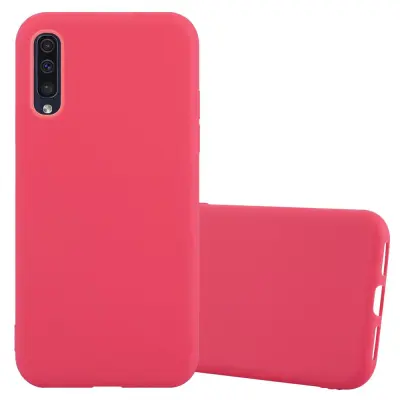 Cadorabo Case, združljiv s Samsungom v Candy Red - Zaščitni pokrov iz fleksibilnega silikona TPU