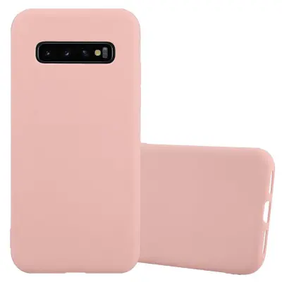 Cadorabo Case, združljiv s Samsungom v Candy Pink - Zaščitni pokrov iz fleksibilnega silikona TPU