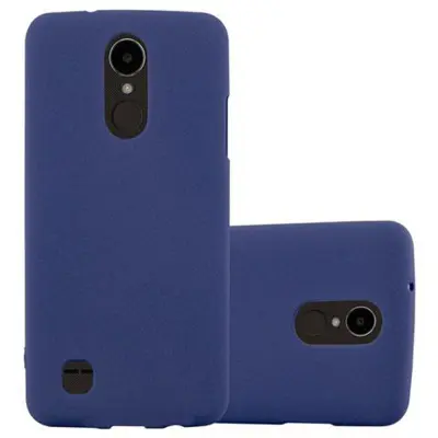 CADORABO Ohišje, združljiv z LG v Frost Tarmno Blue - zaščitni pokrov iz fleksibilnega silikona TPU