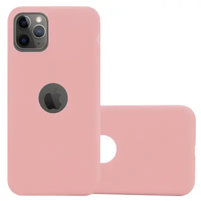CADORABO Ohišje, združljiv z Apple v Candy Pink - Zaščitni pokrov iz fleksibilnega silikona TPU