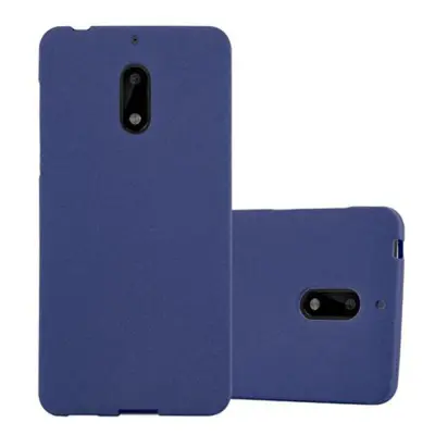 CADORABO Ohišje, združljiv z Nokia v Frost Tarmno Blue - zaščitni pokrov iz fleksibilnega silikona TPU