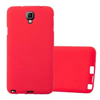 CADORABO Ohišje, združljiv s Samsungom v Frost Red - Zaščitni pokrov iz fleksibilnega silikona TPU