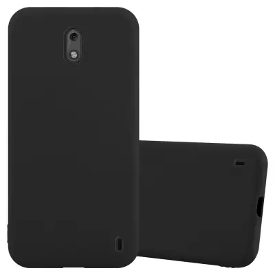 Cadorabo Case, združljiv z Nokia v Candy Black - Zaščitni pokrov iz fleksibilnega silikona TPU