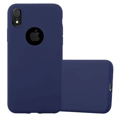 Cadorabo Case, združljiv z Apple v Candy Tarmno Blue - zaščitna prevleka iz fleksibilnega silikona TPU