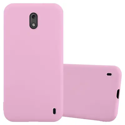 Cadorabo Case, združljiv z Nokia v Candy Pink - Zaščitni pokrov iz fleksibilnega silikona TPU