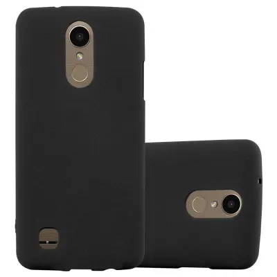CADORABO Ohišje, združljiv z LG v Frost Black - Zaščitni pokrov iz fleksibilnega silikona TPU