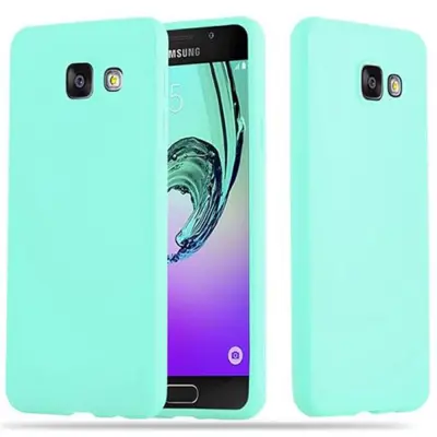 CADORABO Ohišje, združljiv s Samsungom v Candy Blue - Zaščitni pokrov iz fleksibilnega silikona TPU