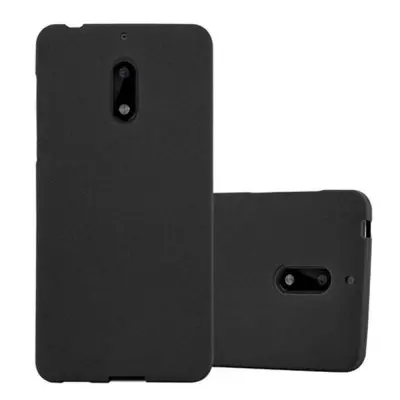 Cadorabo Case, združljiv z Nokia v Frost Black - Zaščitni pokrov, narejen iz fleksibilnega silikona TPU
