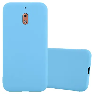 Cadorabo Case, združljiv z Nokia v Candy Blue - Zaščitni pokrov iz fleksibilnega silikona TPU