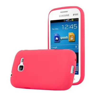 CADORABO Ohišje, združljiv s Samsungom v Frost Red - Zaščitni pokrov iz fleksibilnega silikona TPU