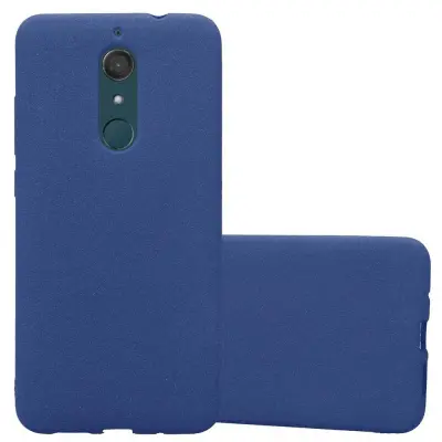 Cadorabo Case, združljiv z Wiko v Frost Tarmno Blue - zaščitni pokrov iz fleksibilnega silikona TPU