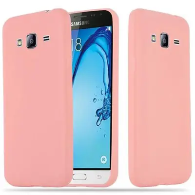 Cadorabo Case, združljiv s Samsungom v Candy Pink - Zaščitni pokrov iz fleksibilnega silikona TPU