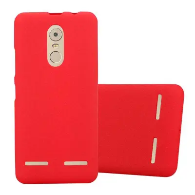 Cadorabo Case, združljiv z Lenovo v Frost Red - Zaščitni pokrov, narejen iz fleksibilnega silikona TPU