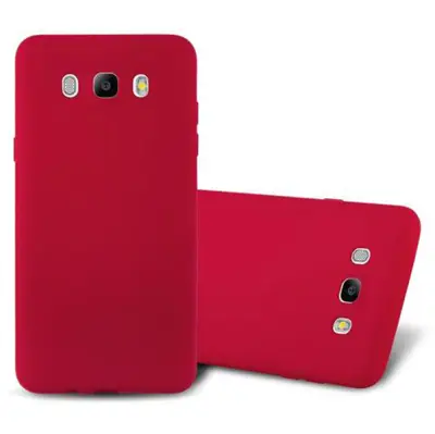 CADORABO Ohišje, združljiv s Samsungom v Frost Red - Zaščitni pokrov iz fleksibilnega silikona TPU