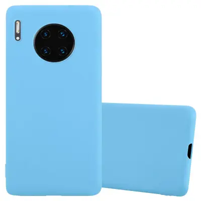 Cadorabo Case, združljiv s Huawei v Candy Blue - Zaščitni pokrov, narejen iz fleksibilnega silikona TPU