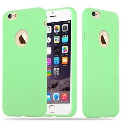 CADORABO Ohišje, združljiv z Apple v Candy Pastel Green - Zaščitna prevleka iz fleksibilnega silikona TPU
