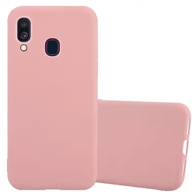 Cadorabo Case, združljiv s Samsungom v Candy Pink - Zaščitni pokrov iz fleksibilnega silikona TPU
