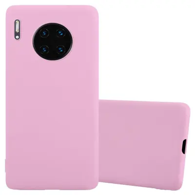 Cadorabo Case, združljiv s Huawei v Candy Pink - Zaščitni pokrov iz fleksibilnega silikona TPU