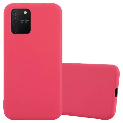 Cadorabo Case, združljiv s Samsungom v Candy Red - Zaščitni pokrov iz fleksibilnega silikona TPU