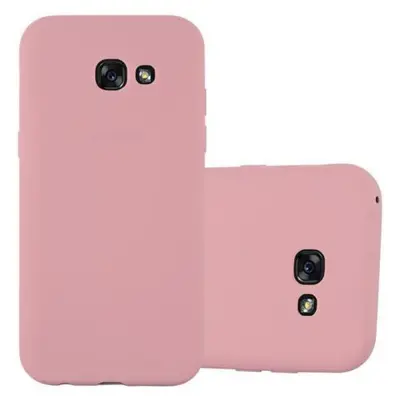 Cadorabo Case, združljiv s Samsungom v Candy Pink - Zaščitni pokrov iz fleksibilnega silikona TPU