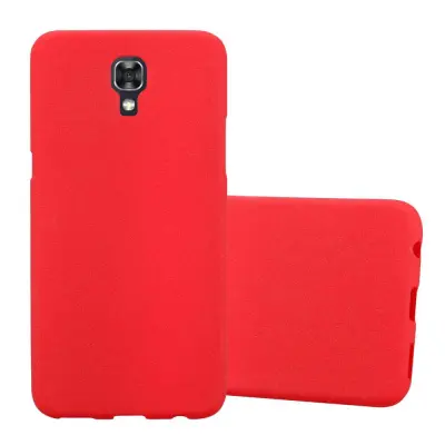 CADORABO Ohišje, združljiv z LG v Frost Red - Zaščitni pokrov iz fleksibilnega silikona TPU