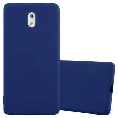 Cadorabo Case, združljiv z Nokia v Candy Tarmno Blue - zaščitna prevleka iz fleksibilnega silikona TPU