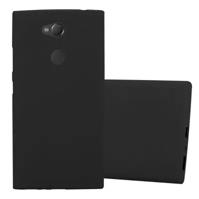 Cadorabo Case, združljiv s Sonyjem v Frost Black - Zaščitni pokrov iz fleksibilnega silikona TPU