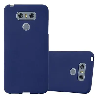 CADORABO Ohišje, združljiv z LG v Frost Tarmno Blue - zaščitni pokrov iz fleksibilnega silikona TPU