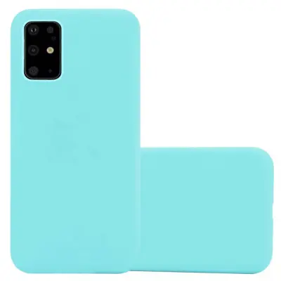 CADORABO Ohišje, združljiv s Samsungom v Candy Blue - Zaščitni pokrov iz fleksibilnega silikona TPU