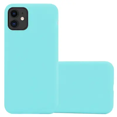 CADORABO Ohišje, združljiv z Apple v Candy Blue - Zaščitni pokrov iz fleksibilnega silikona TPU