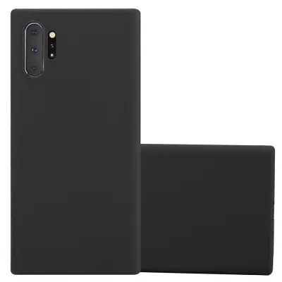 CADORABO Ohišje, združljiv s Samsungom v Candy Black - Zaščitni pokrov, narejen iz fleksibilnega silikona TPU