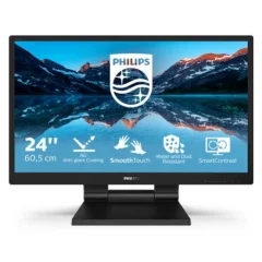 Monitor Touch 60,5 cm (23,8&quot;) Philips 242B9TL 1920x1080 5ms IPS VGA DVI HDMI DisplayPort 1/2xUSB3.1 HAS 7H zvočniki IP65 zložljiv NTSC72%