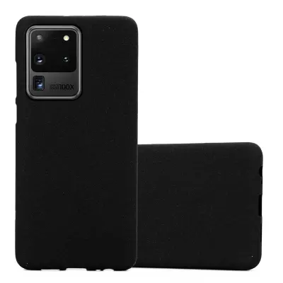 CADORABO Ohišje, združljiv s Samsungom v Frost Black - Zaščitni pokrov iz fleksibilnega silikona TPU