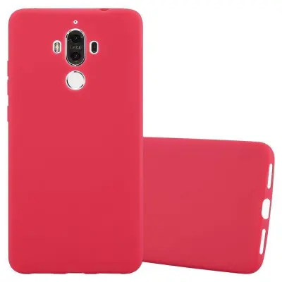 Cadorabo Case, združljiv s Huawei v Candy Red - Zaščitni pokrov, narejen iz fleksibilnega silikona TPU