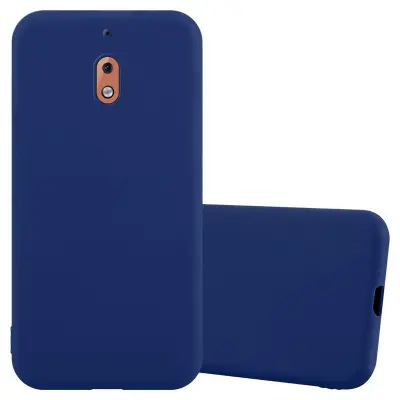 Cadorabo Case, združljiv z Nokia v Candy Tarmno Blue - zaščitna prevleka iz fleksibilnega silikona TPU