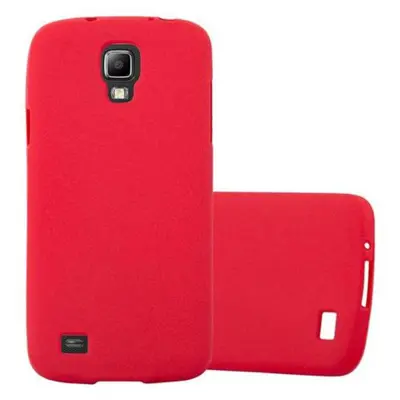 CADORABO Ohišje, združljiv s Samsungom v Frost Red - Zaščitni pokrov iz fleksibilnega silikona TPU