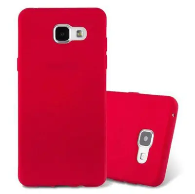 CADORABO Ohišje, združljiv s Samsungom v Frost Red - Zaščitni pokrov iz fleksibilnega silikona TPU
