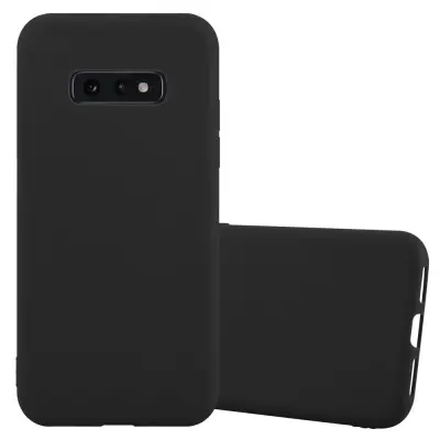 CADORABO Ohišje, združljiv s Samsungom v Candy Black - Zaščitni pokrov, narejen iz fleksibilnega silikona TPU