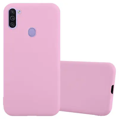 Cadorabo Case, združljiv s Samsungom v Candy Pink - Zaščitni pokrov iz fleksibilnega silikona TPU