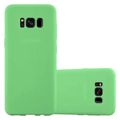 Cadorabo Case, združljiv s Samsungom v Candy Pastel Green - Zaščitni pokrov iz fleksibilnega silikona TPU