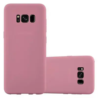 Cadorabo Case, združljiv s Samsungom v Candy Pink - Zaščitni pokrov iz fleksibilnega silikona TPU