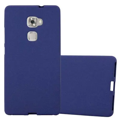 Cadorabo Case, združljiv s Huawei v Frost Tarmno Blue - zaščitni pokrov iz fleksibilnega silikona TPU