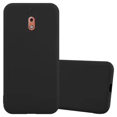 Cadorabo Case, združljiv z Nokia v Candy Black - Zaščitni pokrov iz fleksibilnega silikona TPU