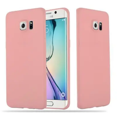 Cadorabo Case, združljiv s Samsungom v Candy Pink - Zaščitni pokrov iz fleksibilnega silikona TPU