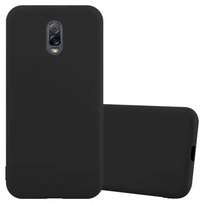 CADORABO Ohišje, združljiv s Samsungom v Candy Black - Zaščitni pokrov, narejen iz fleksibilnega silikona TPU