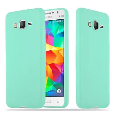CADORABO Ohišje, združljiv s Samsungom v Candy Blue - Zaščitni pokrov iz fleksibilnega silikona TPU