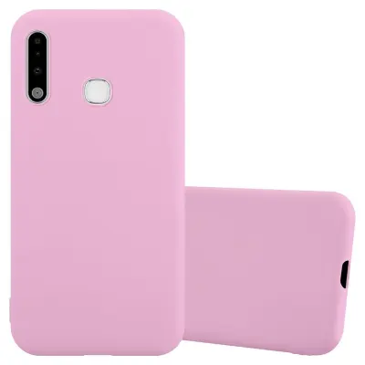 Cadorabo Case, združljiv s Samsungom v Candy Pink - Zaščitni pokrov iz fleksibilnega silikona TPU